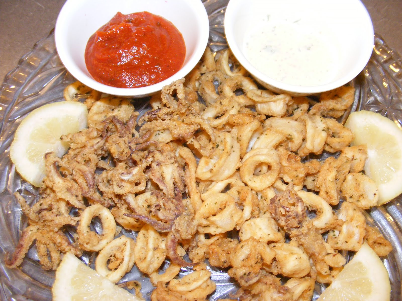 DinnerADay Fried Calamari with Aioli