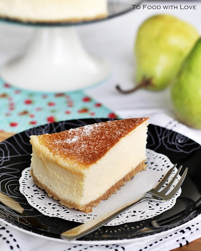 To Food with Love Light and Creamy Japanese Cheesecake