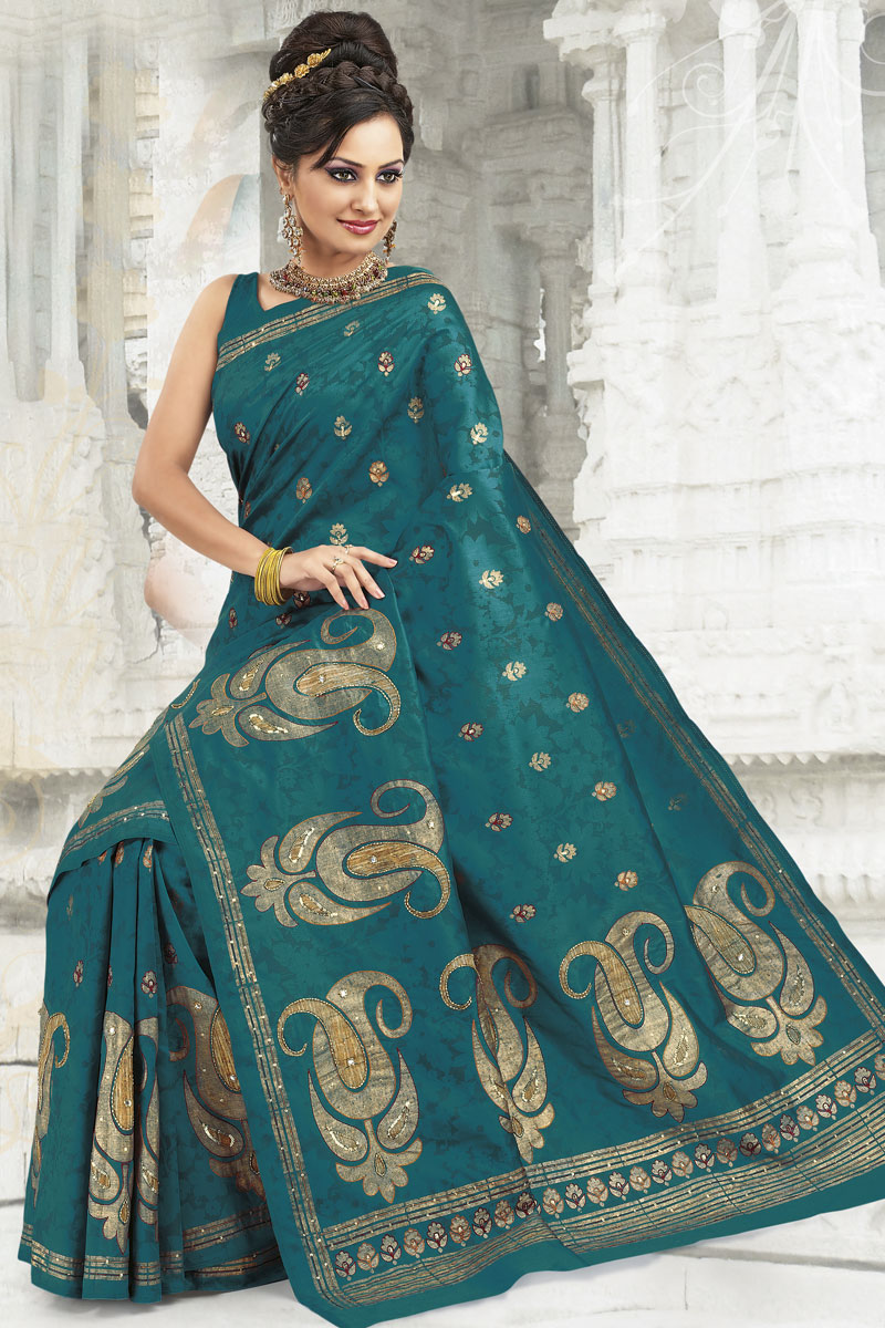 Silk Sari Your Title