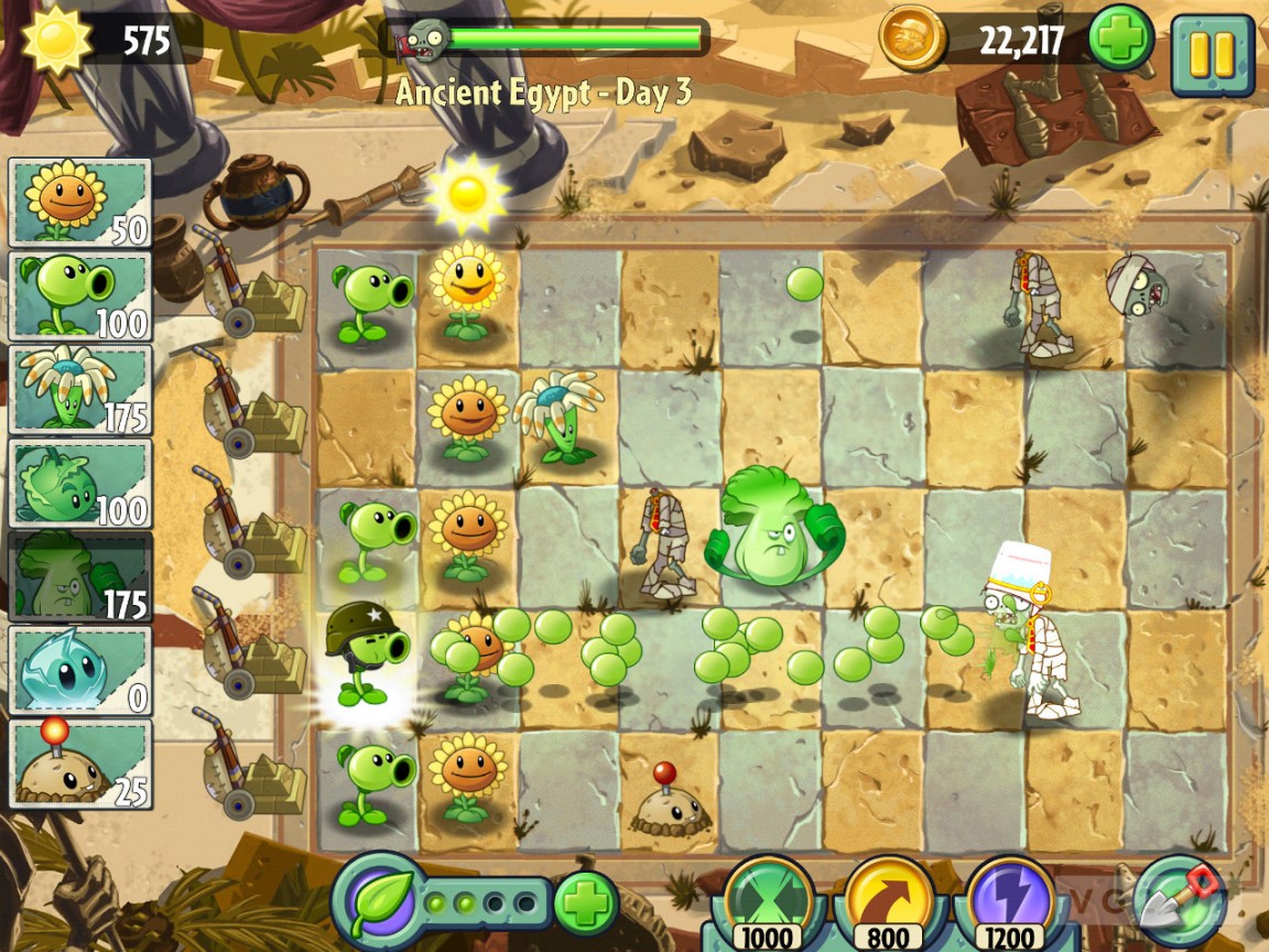 snackpreview: Desvelan Plants versus Zombies 2