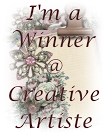 I'm a Winner of Challenge 31 at Creative Artiste blog