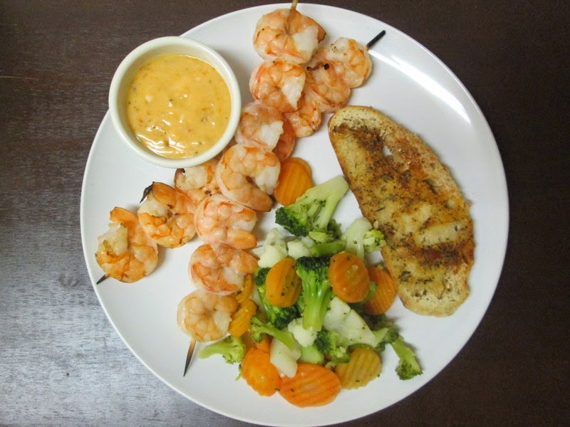 a girl eats world Grilled Shrimp with YumYum Sauce