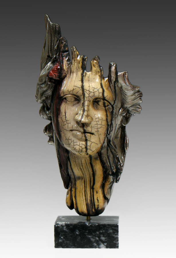 Nanouris Art Gallery RAKU CERAMIC SCULPTURES (Attention AUSTRALIA)