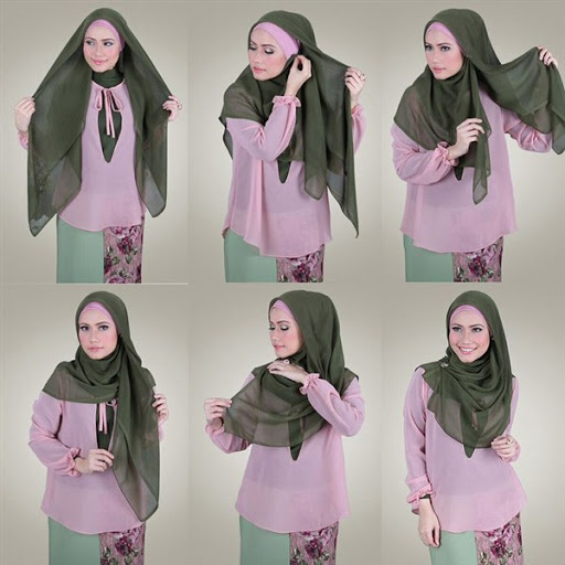 kreasi jilbab segi empat desain simple, elegan modis dan modern terbaru 2017/2018 kreasi jilbab segi empat desain simple, elegan modis dan modern terbaru 2017/2018