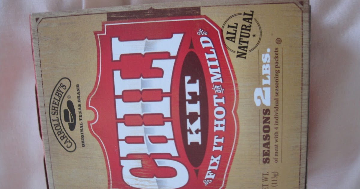 the mixed stew Tuesday's Cupful Carroll Shelby's Chili Kit