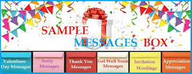 Free Sample Messages & Wishes