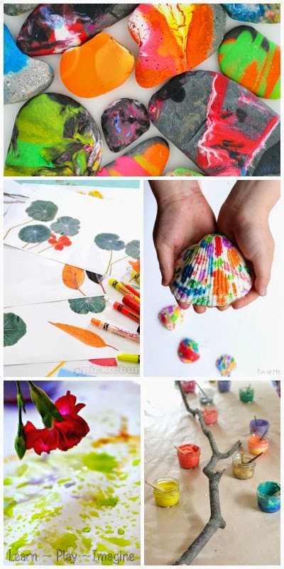 25 art crazy cool art projects for kids inspired by nature