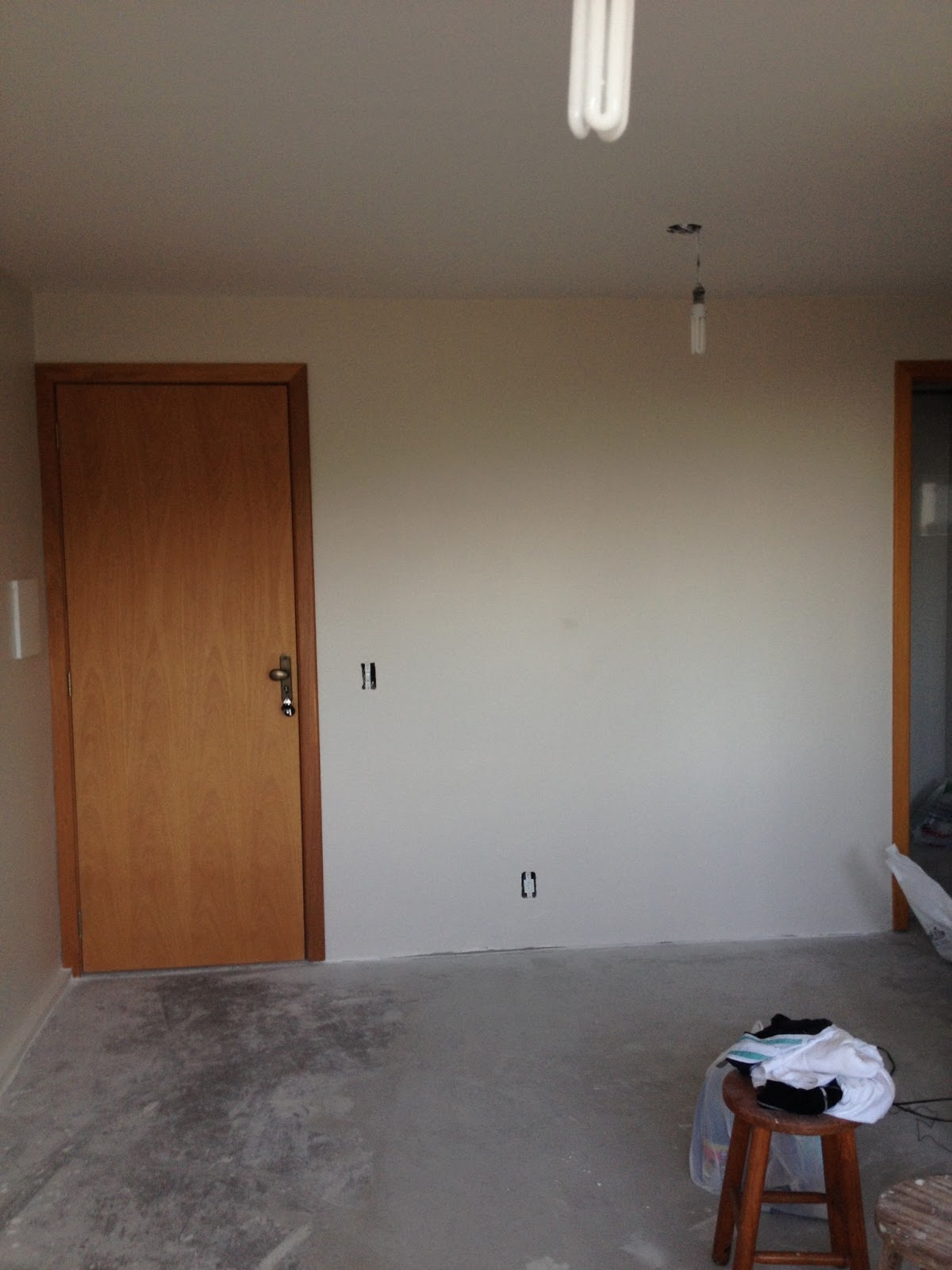 Pintura da Sala - Reforma do "Big" Apê