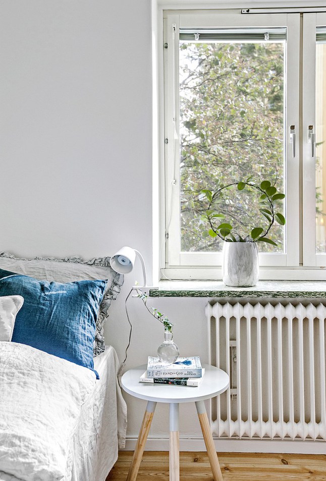 Inspiración deco: un piso de 72 metros cuadrados totalmente blanco ...