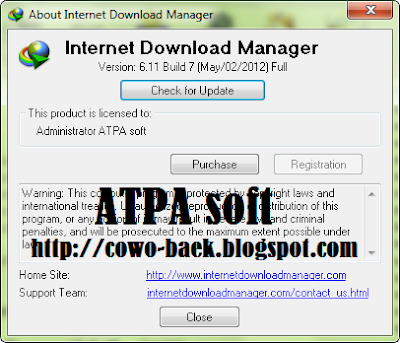 Download Patch Internet Download Manager 6.11 Build 7