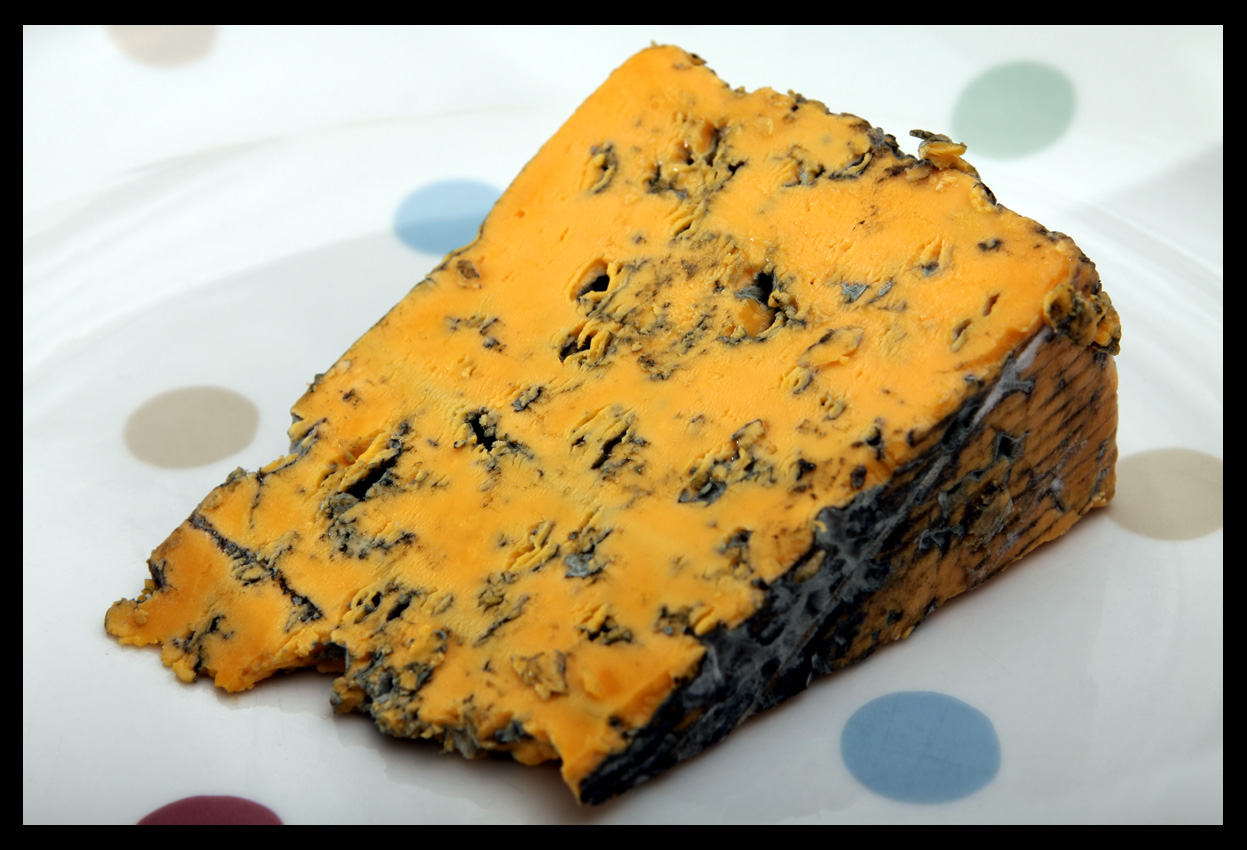 The Mighty Cheeseboard CHEESE OF THE DAY BUTLERS BLACKSTICKS BLUE