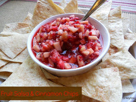  Fruit Salsa and Cinnamon Chips--perfect for snacking any time of the year!