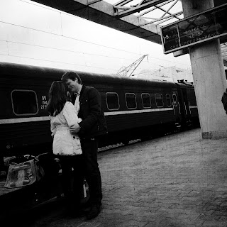 Minsk railway station and around - streetphoto set