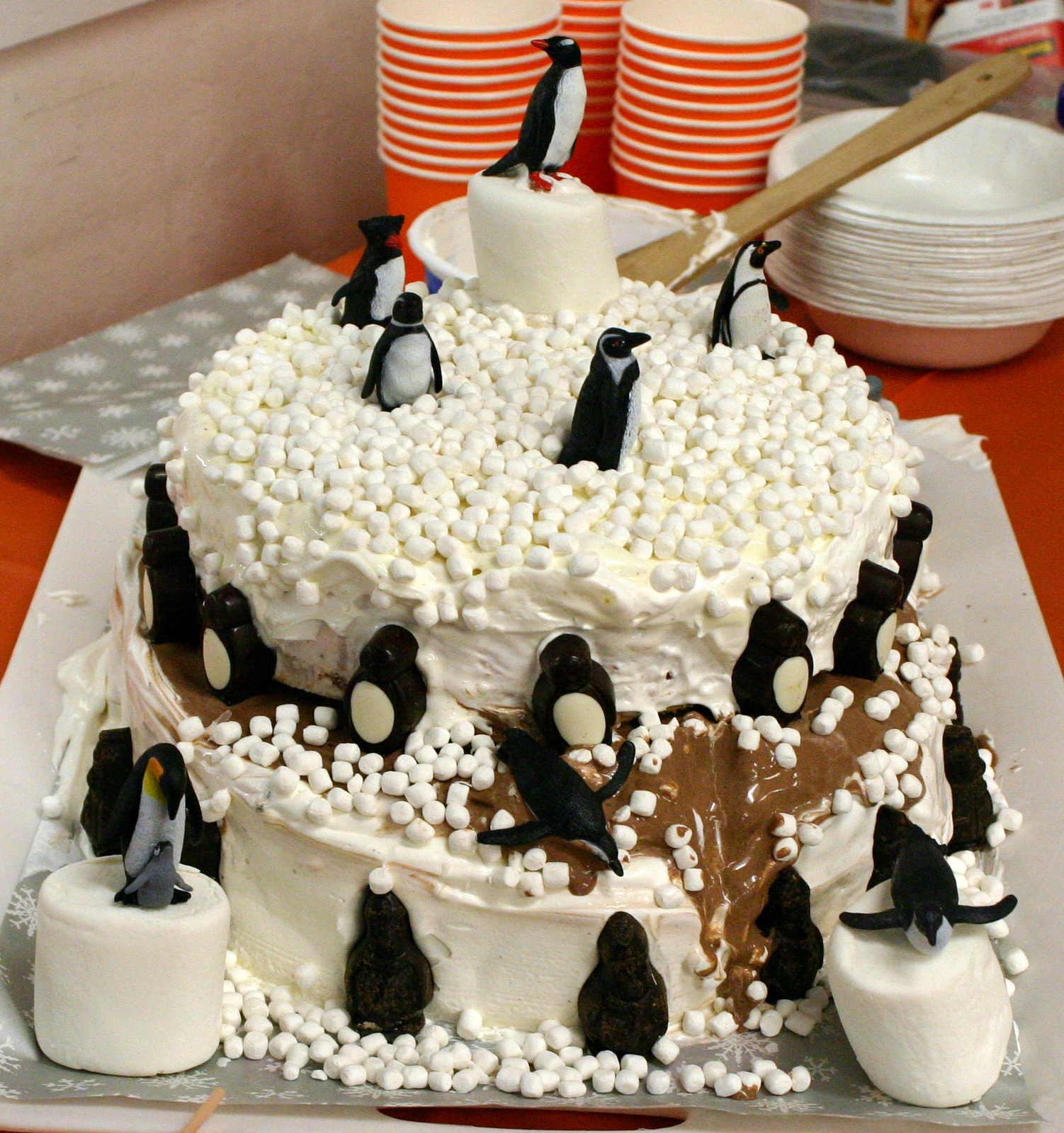 Cook Play Explore: Ice Cream Cake Winter Penguin Fest