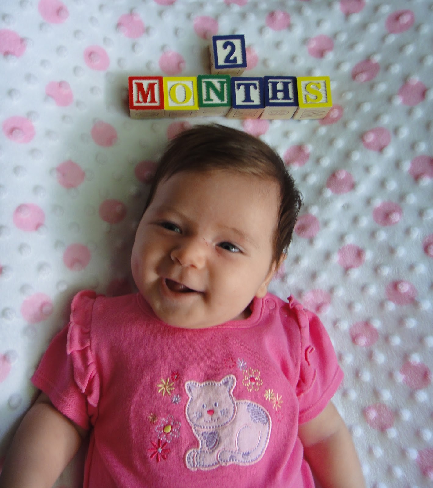 As Baby Grows... Happy 2nd Month!