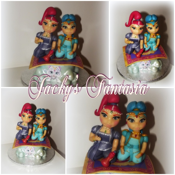 Shimmer and Shine cake