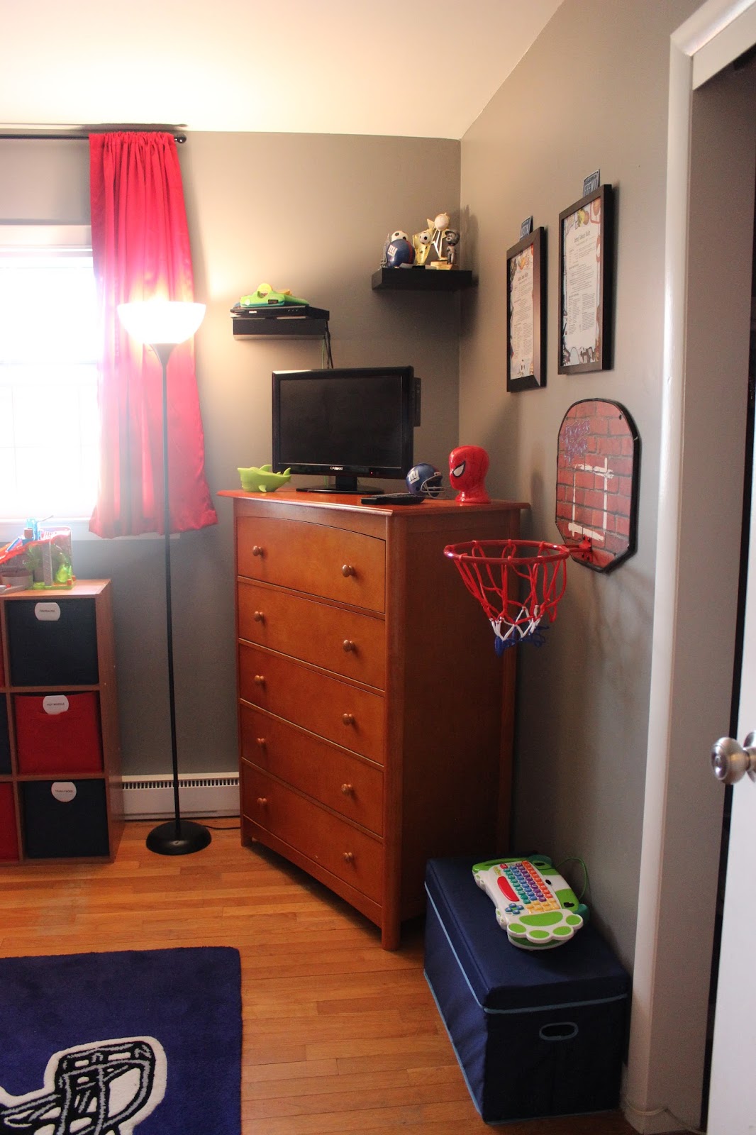 Organizing for Six Clean & Organized Boys Room