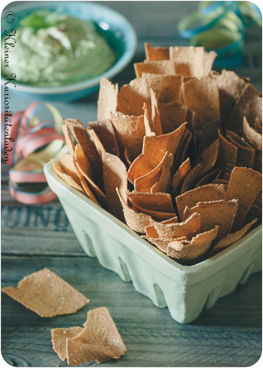 Tortillachips, homemade