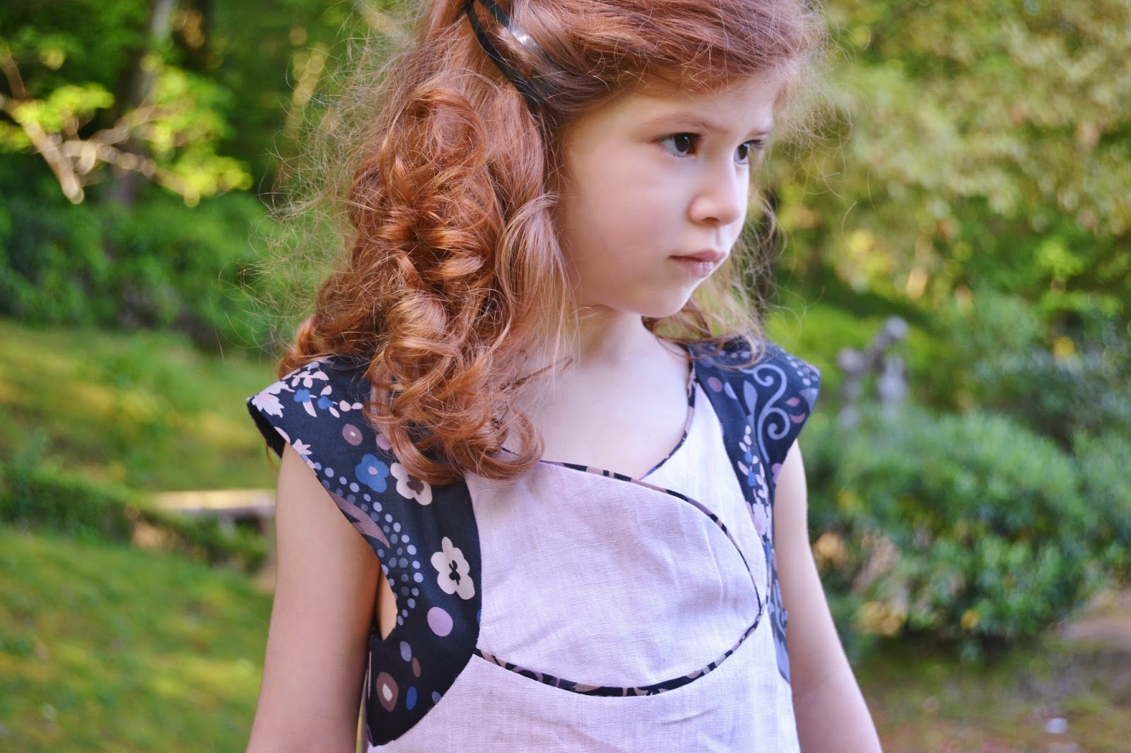 The Fawn Lily dress Made by Sara