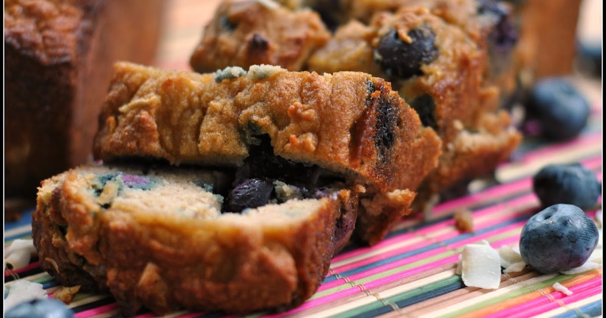 In The Kitchen With Honeyville Blueberry Coconut Bread Recipe