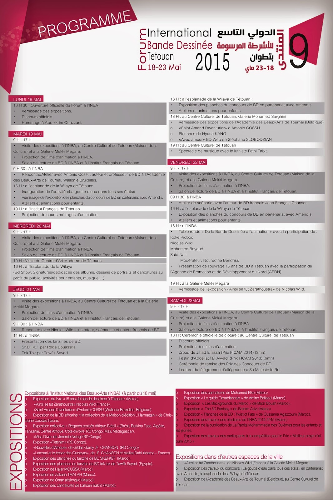 James Mccracken Exhibition In Paris