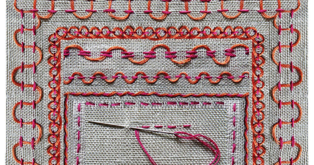 NANCY NICHOLSON Running Stitch and variations Tutorial