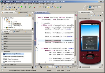 Motodev Studio
