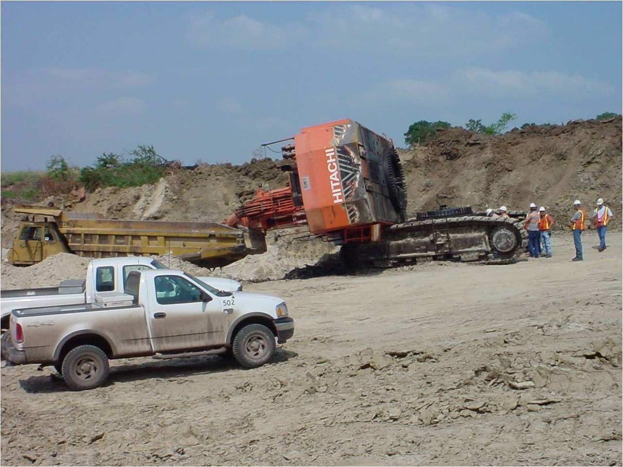 Mining Mayhem Broken Excavator