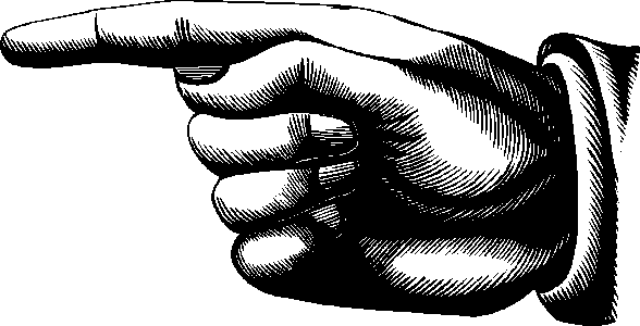 show the finger