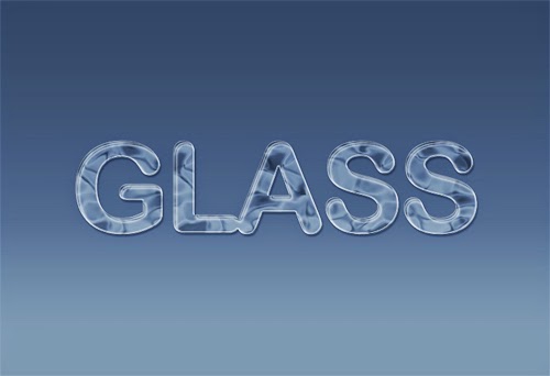 Create Glass Text Effect In Photoshop Create Glass Text Effect In Photoshop