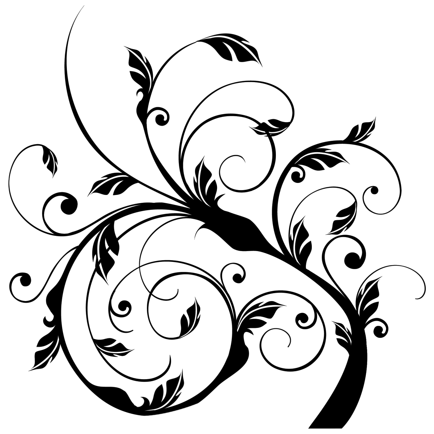 Gambar Bunga Floral Pattern Transparent - Fauzi Blog