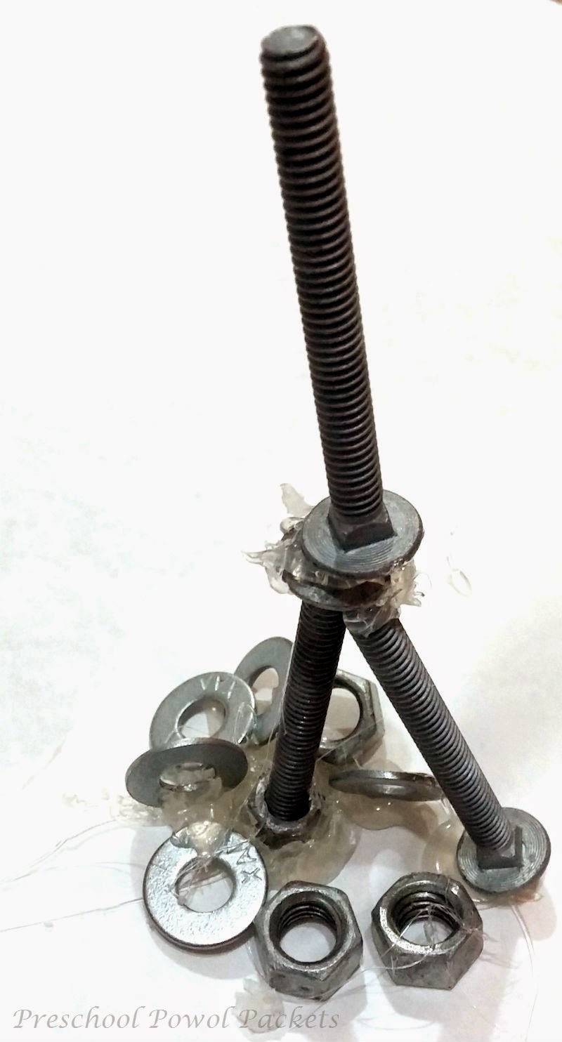 Nuts & Bolts Sculptures Preschool Powol Packets