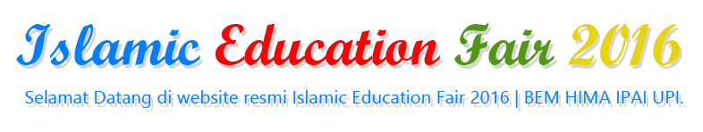 Islamic Education Fair 2016