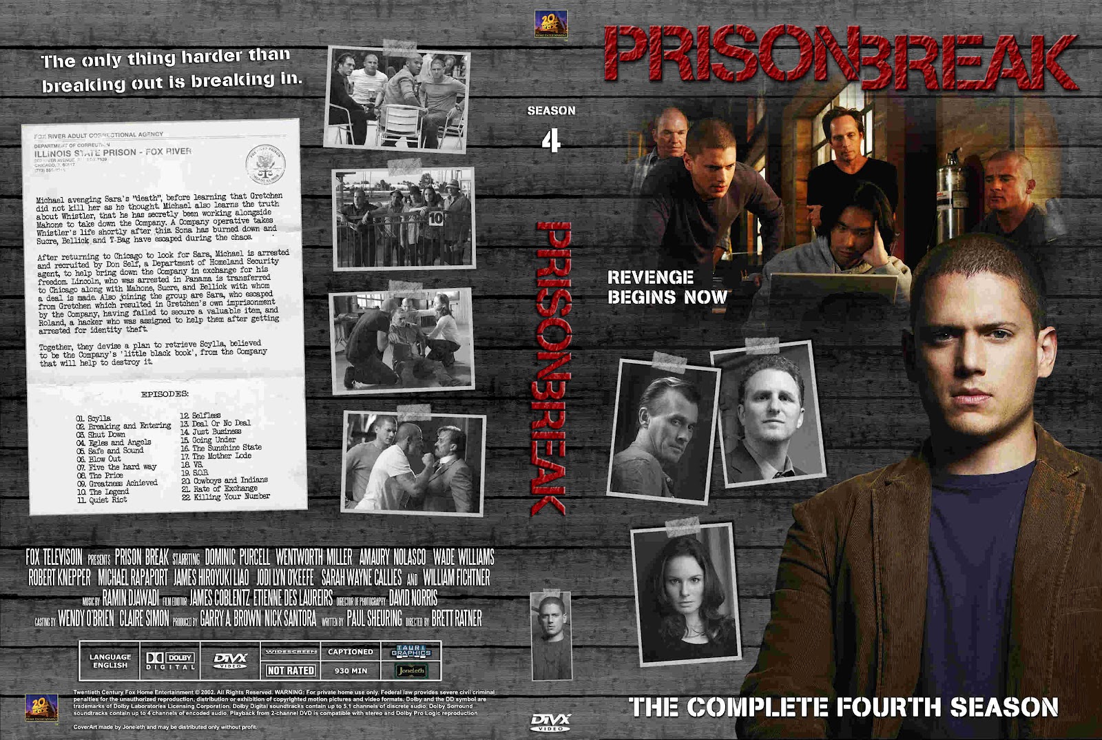 Prison break 4 Temporada Prison break 4 Temporada