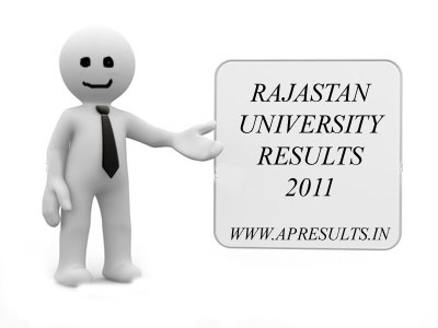 Rajasthan University Results 2011