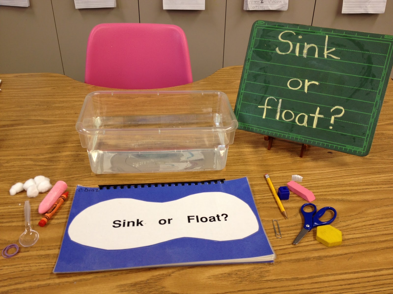 Sink Or Float Apples And Abc S