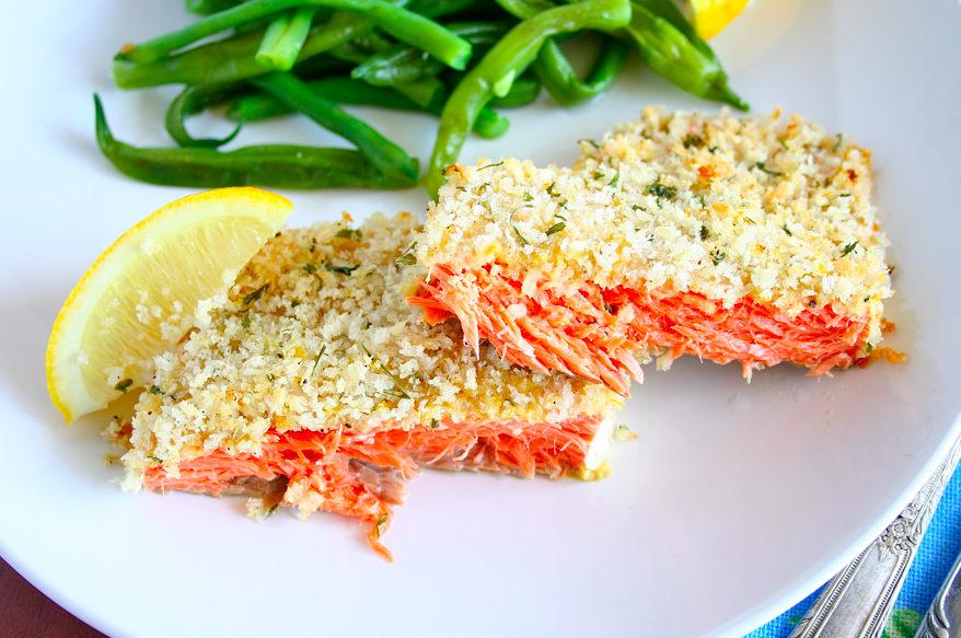 Mama Grubbs Grub PankoCrusted Salmon