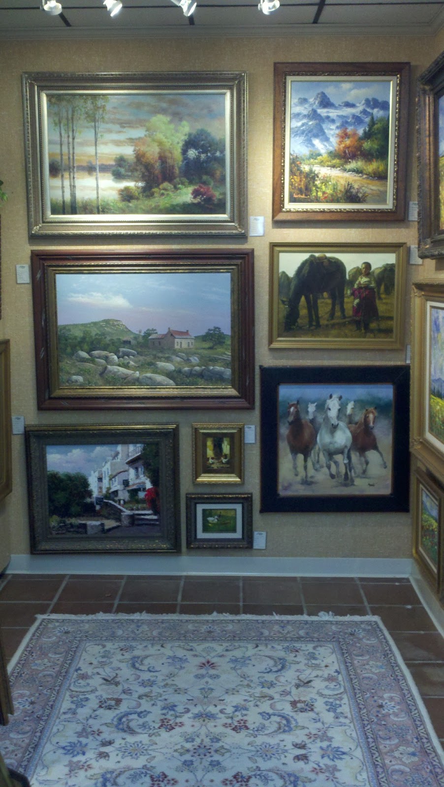 J.R. Mooney Galleries of Fine Art REHANGING of the San Antonio Gallery