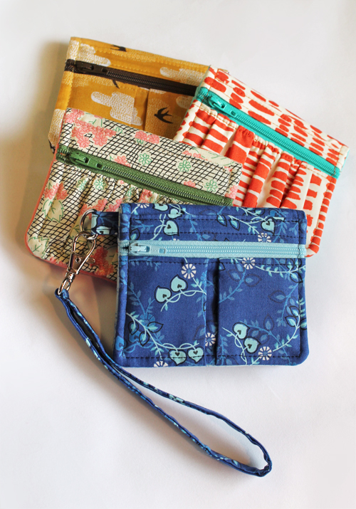 A cute wallet pattern to sew How About Orange