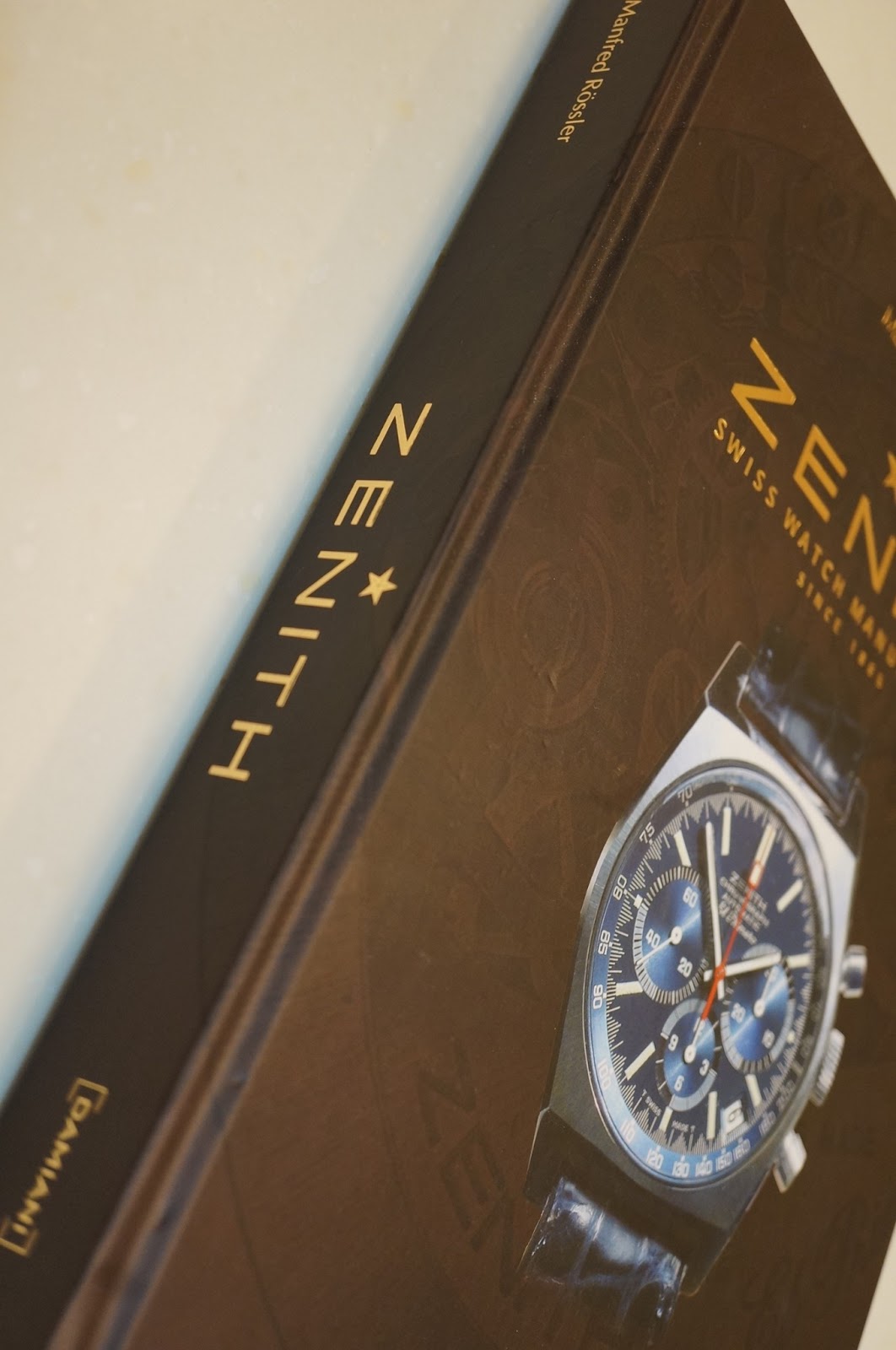 WATCHIONABLE ZENITH BOOK (BIBLE) BY MANFRED ROSSLER