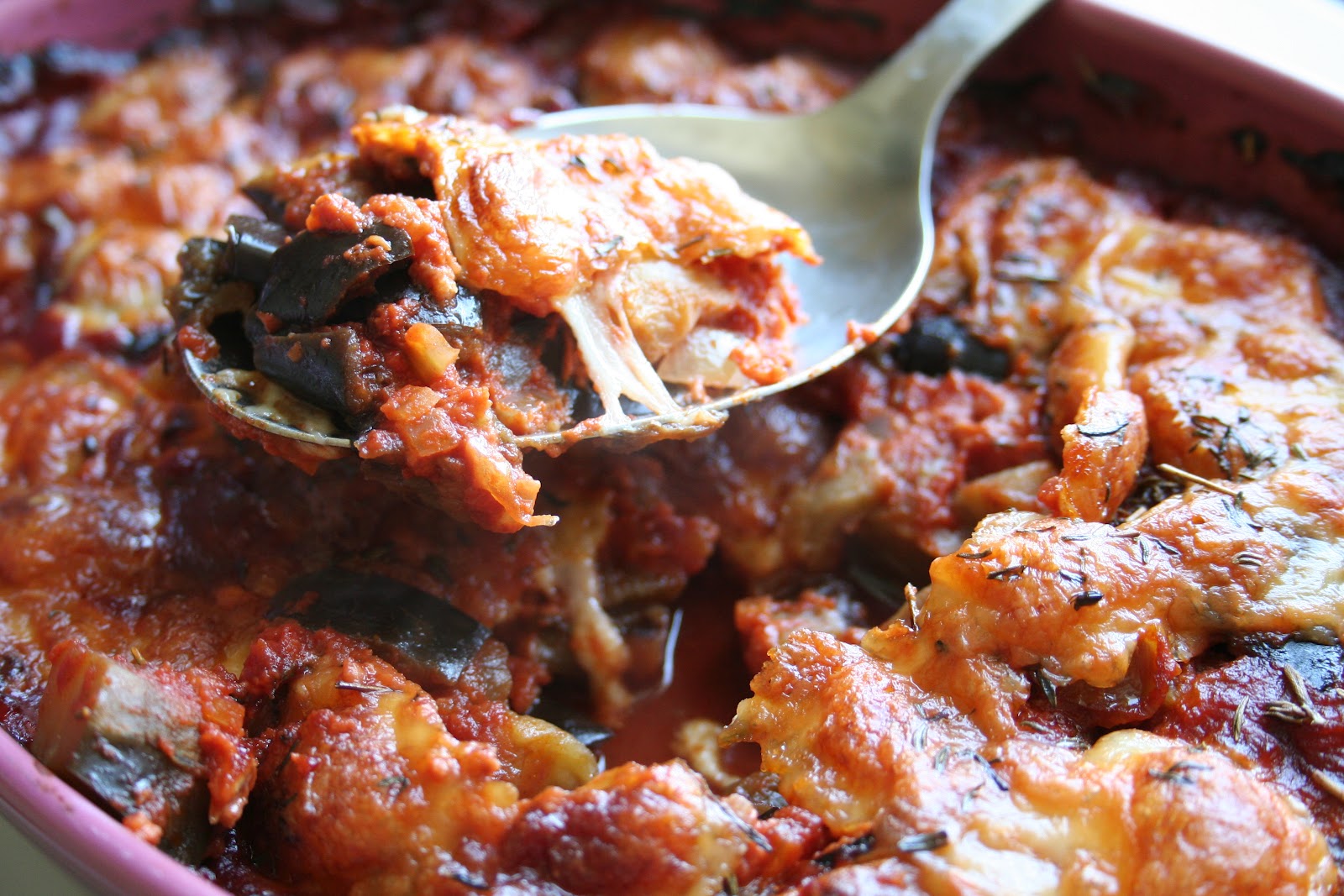 Gratin d'aubergines à la mozzarella Fais péter la recette