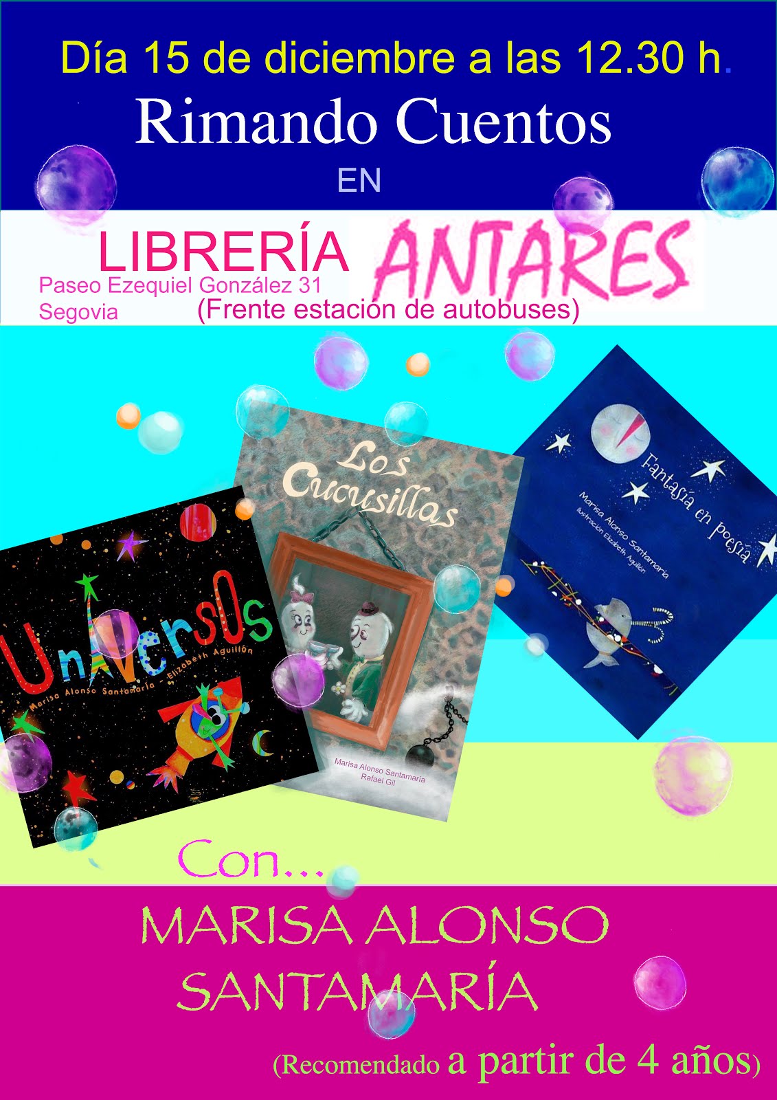 En la librería Antares