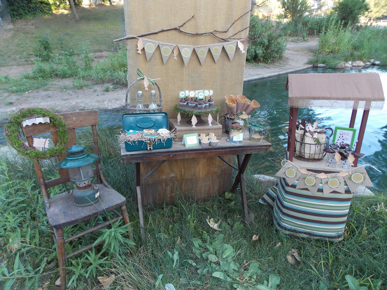 Gone Fishin' - party ideas for a fishing party - LAURA'S little PARTY