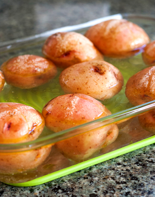 Red Shallot Kitchen Glass Potato Chips