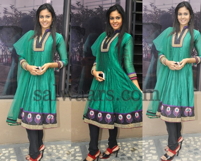 Chandini Green Salwar