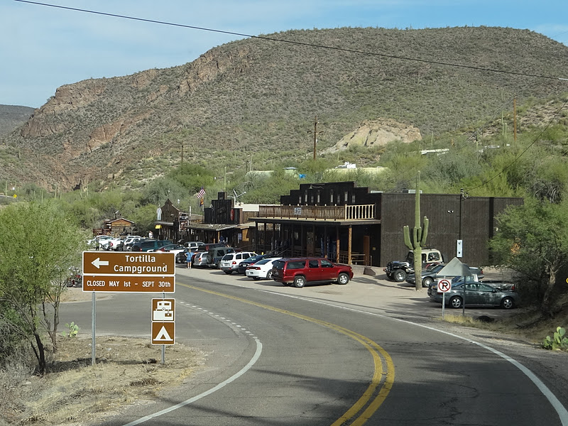 THE END Tortilla Flat, AZ Population 6