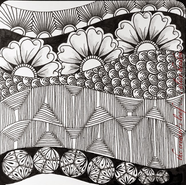Happy Mother's Day! Zentangle patterns, Zentangle art, Tangle patterns