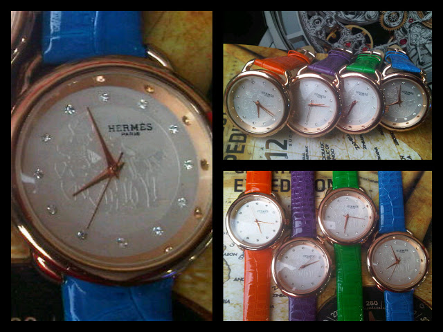 Jam Tangan Hermes Paris Leather (Kw2)