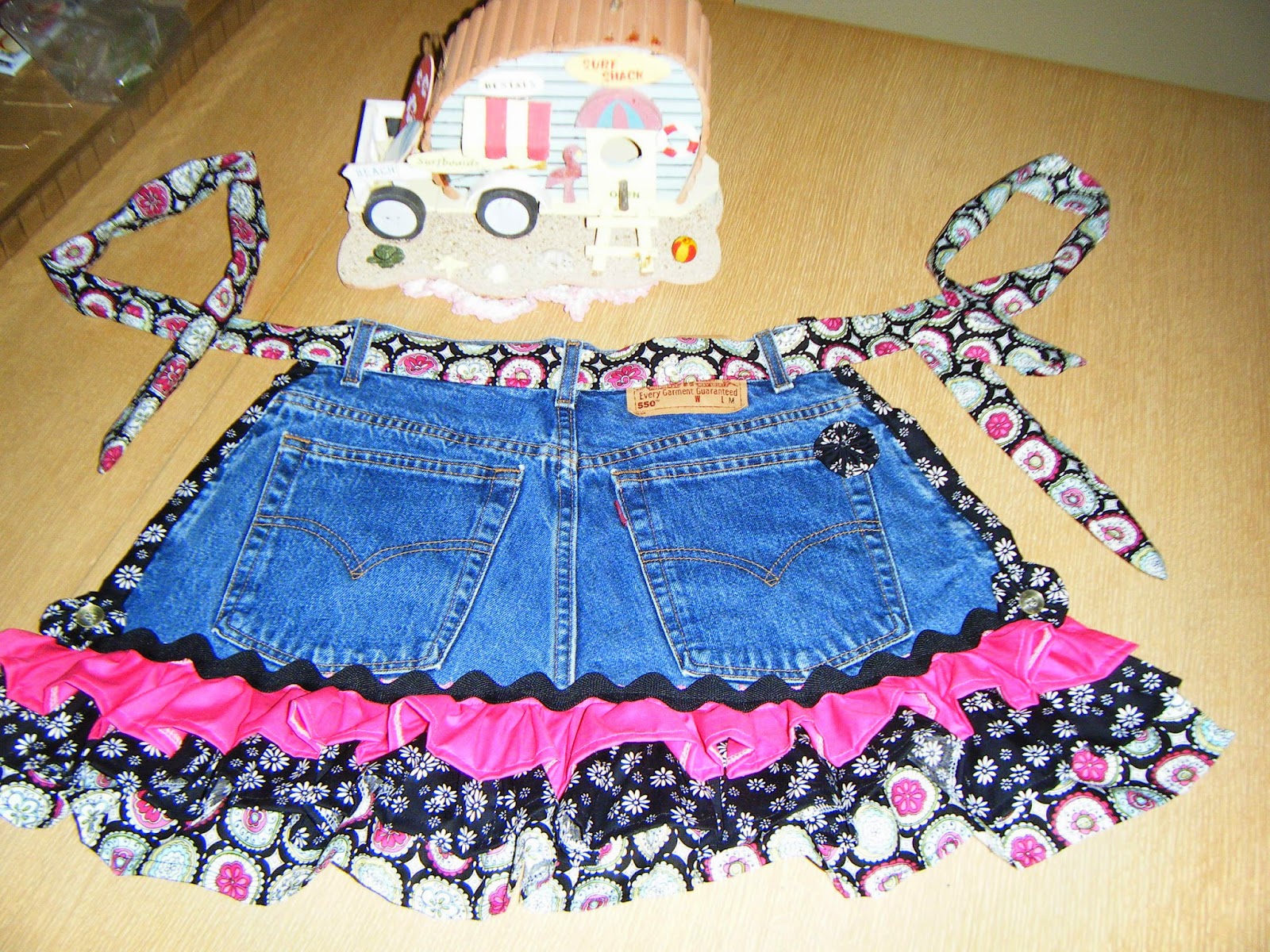 Gracie's Victorian Rose A New Trailer Apron...