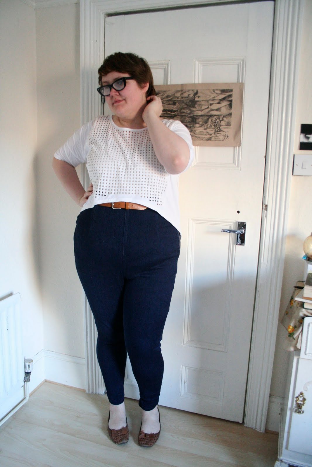 Crop top shirt fashion for OVERWEIGHT ladies!!! Lipstick Alley